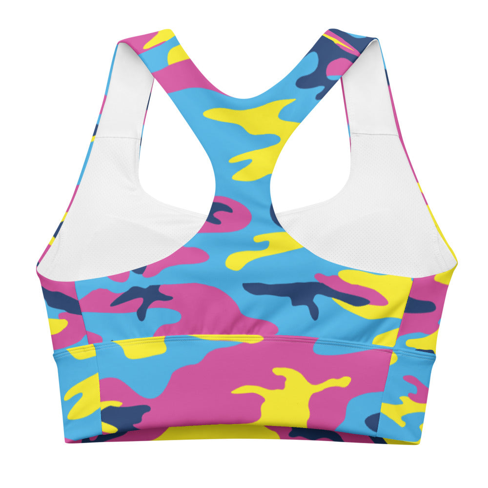 Neon Camouflage Sports Bra *