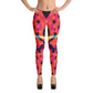 Multi-Colored Geometric Pattern Leggings *
