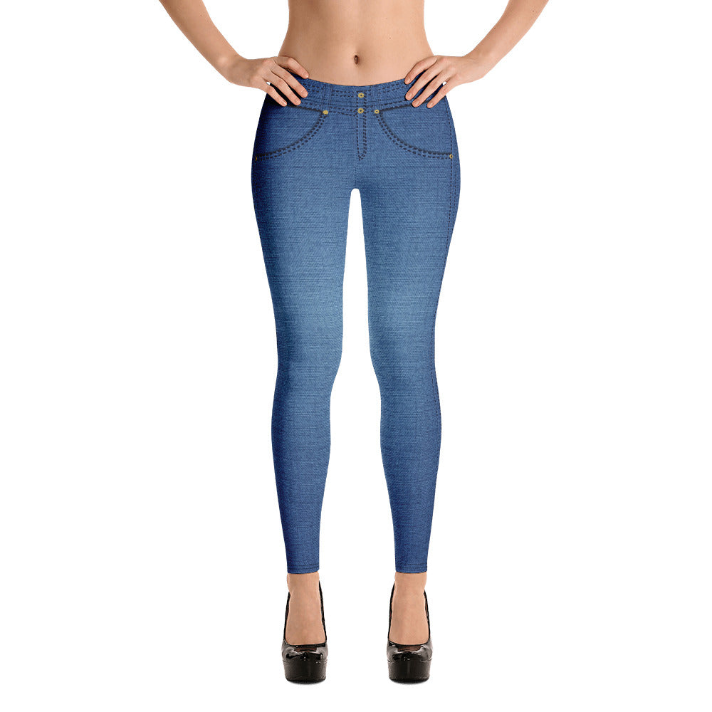 Blue Jean Leggings