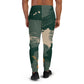 Green Brush Stroke Men's Joggers