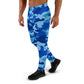 Blue Camouflage Men's Joggers *