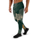 Green Brush Stroke Men's Joggers