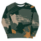 Green Brush Stroke Unisex Sweatshirt *