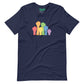 Raised Fist Rainbow Short-Sleeve Tee