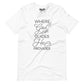 Where God Guides He Provides Short Sleeve-Tee