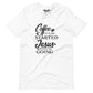 Coffee Gets Me Started Jesus Keeps Me Going Short-Sleeve Tee