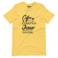 Coffee Gets Me Started Jesus Keeps Me Going Short-Sleeve Tee